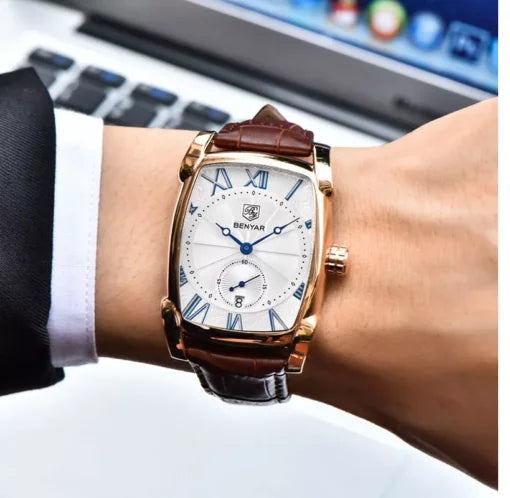 Benyar Men's 5114 Business Watch – Brown