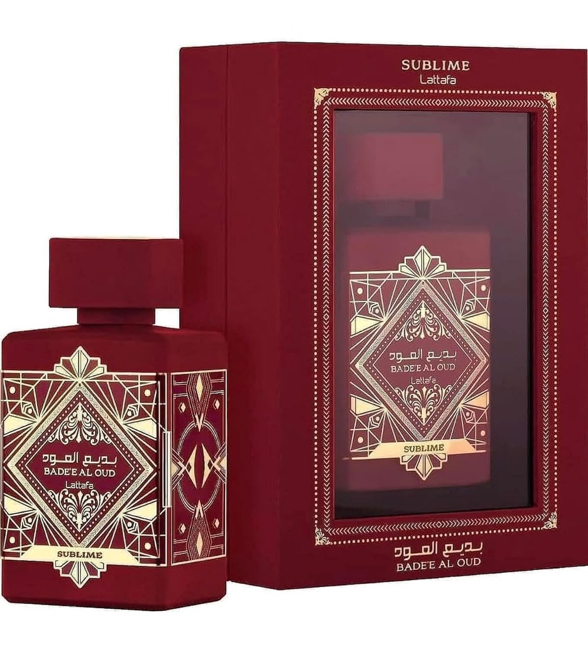 Badee Al Oud Sublime By Lattafa EDP 100ml (Red) - UNISEX
