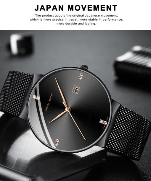 Hannah Martin HM901 Ladies Watch – Black