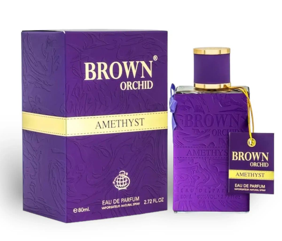 Brown Orchid Amethyst