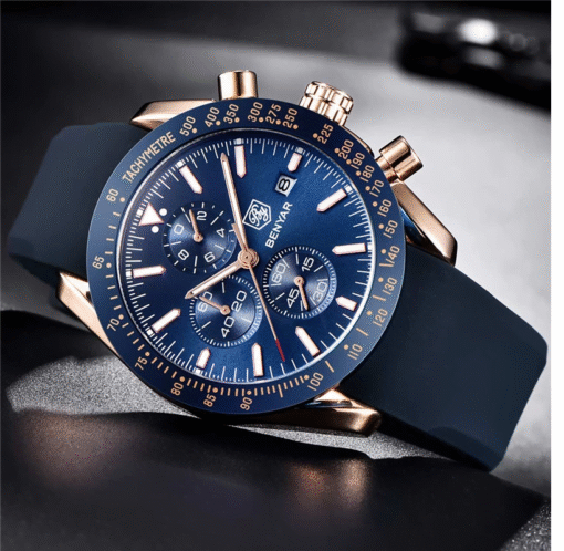 Benyar 5140 Men's Chronograph Watch – Blue