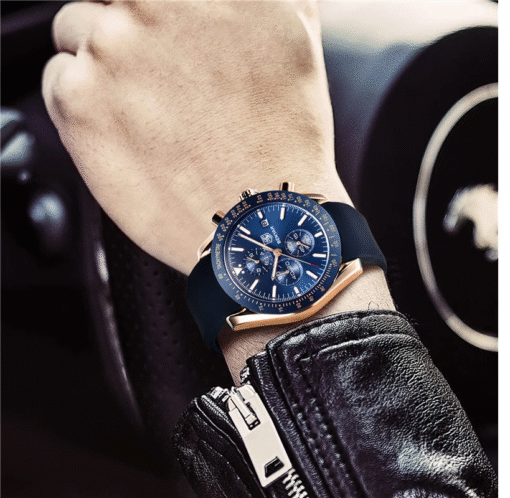 Benyar 5140 Men's Chronograph Watch – Blue