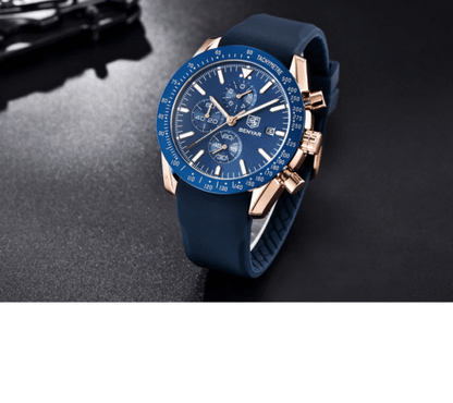 Benyar 5140 Men's Chronograph Watch – Blue