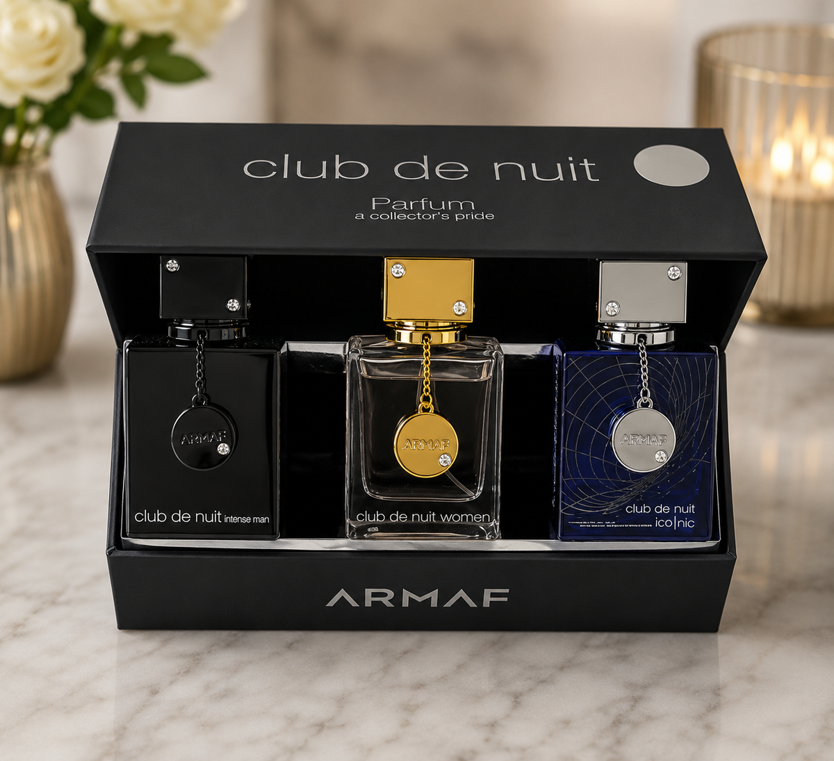 Armaf Club De Nuit Intense Man/Woman/Iconic Set (3x30ml)