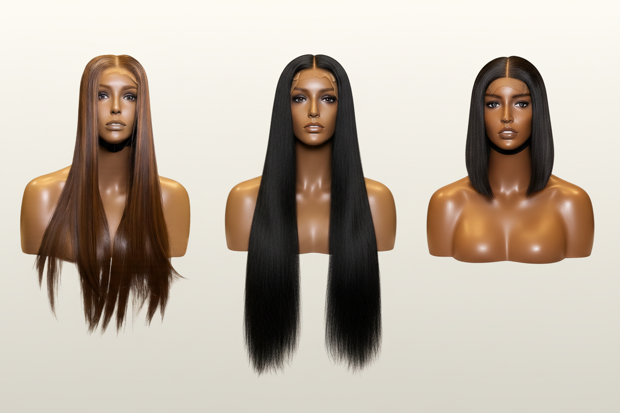 Combined Vietnamese Hair Wigs