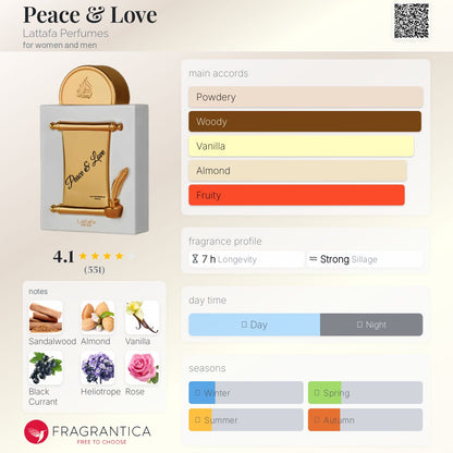 Peace & Love Lattafa Pride Gift set