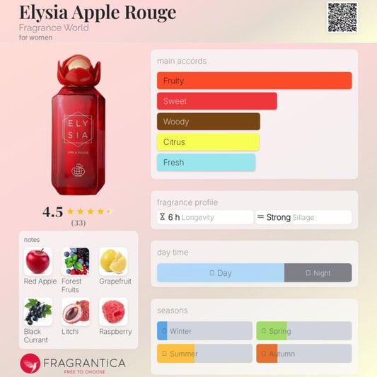 Elysia Apple Rouge 100ml