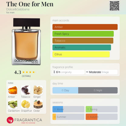 D&G The One EDT 100ml