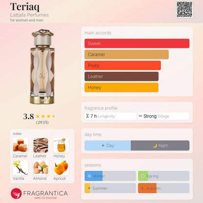 Tariaq By Lattafa EDP 100ml - UNISEX