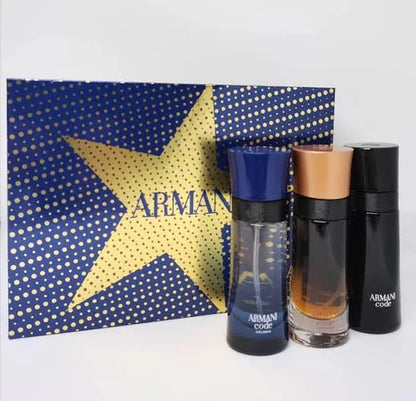 Armani Code Sample Set Giorgio Armani Code SETS (3 x 30ml) – La Voyage Parfums