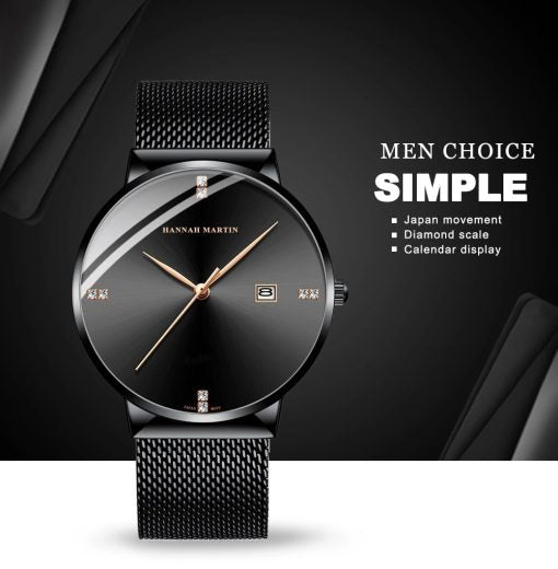 Hannah Martin HM901 Ladies Watch – Black