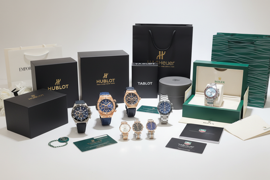 Luxury Watch Collection Display