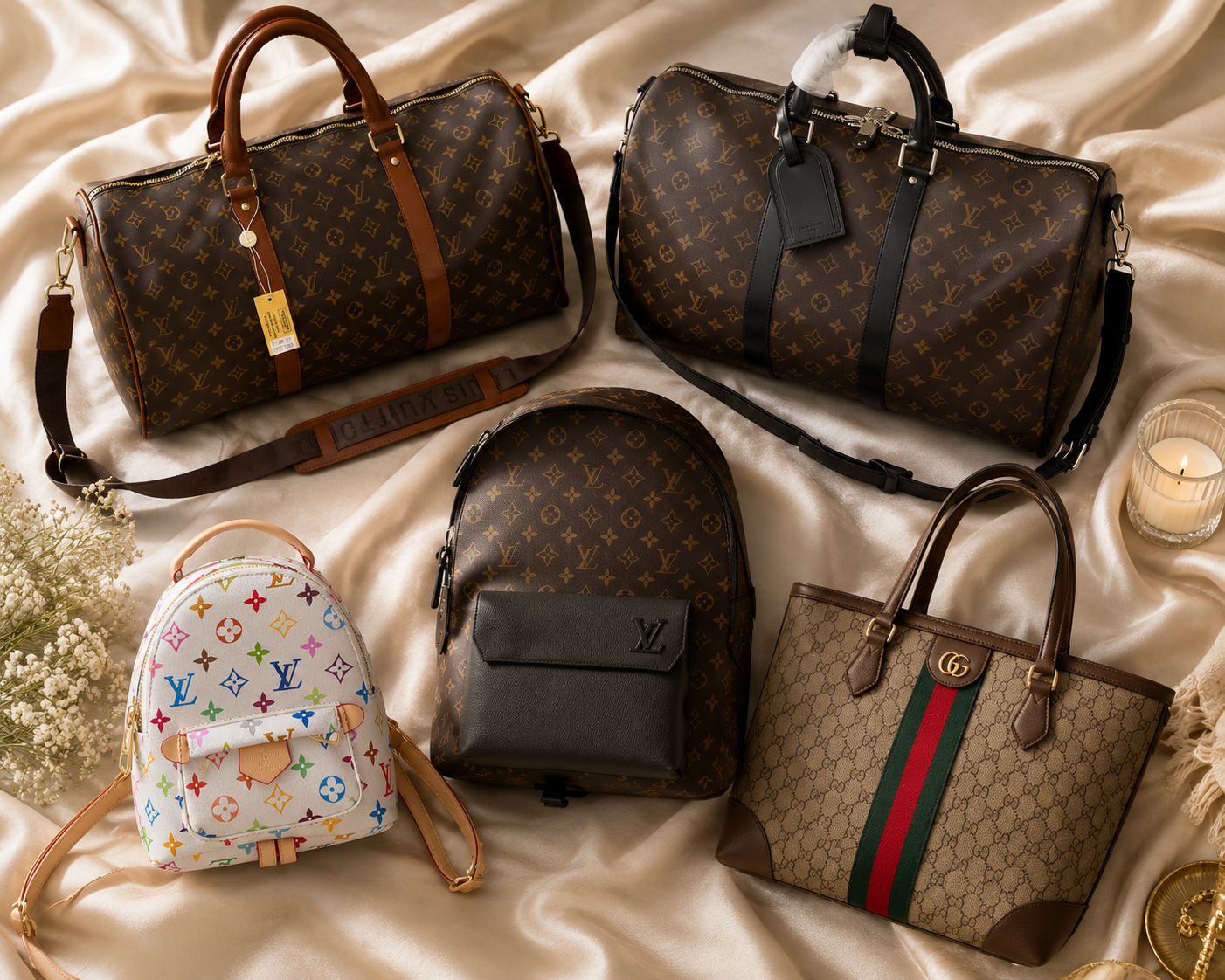 Variety Of Premium Bags