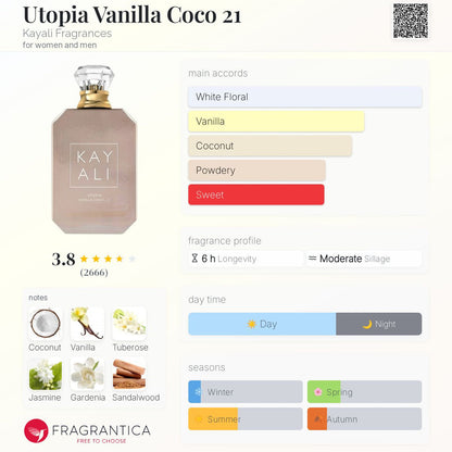 Kayali Utopia Vanilla Coco I 21