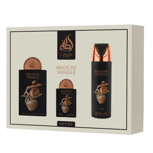 Brioche Vanille Lattafa Pride Gift set