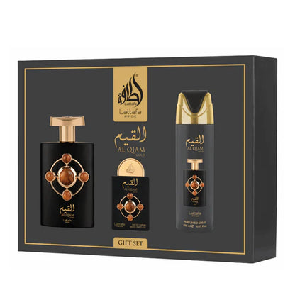 Al Qiam Gold Lattafa Pride Gift set