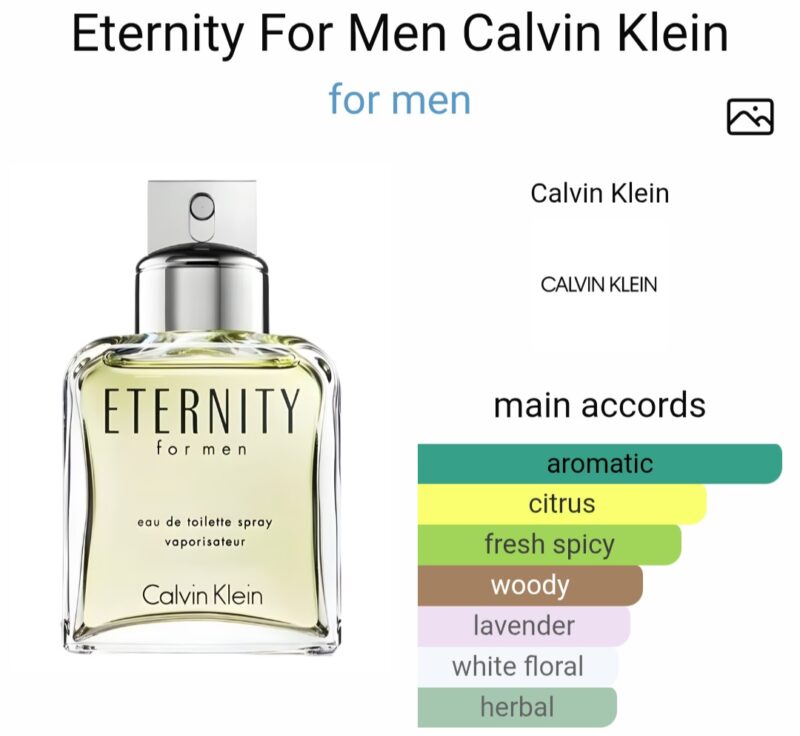 CK Eternity EDT 100ml - Image 2